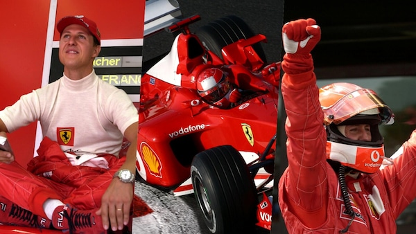 Michael Schumacher è campione del mondo 2002 con il trionfo al GP di Francia