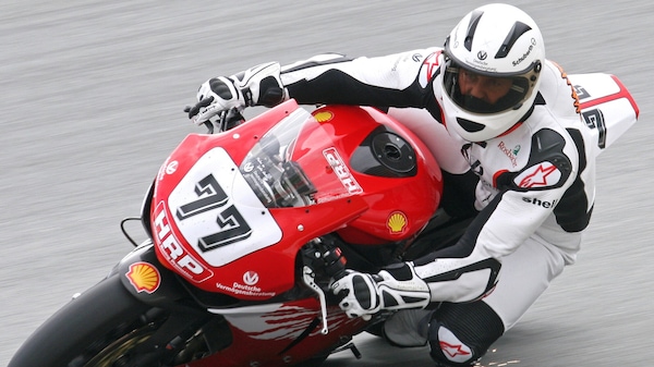 Quando Schumi provò la Superbike: la sua Honda all’asta vola oltre i 60.000€