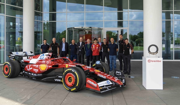 Ferrari celebra i 50 anni di Brembo nel motorsport