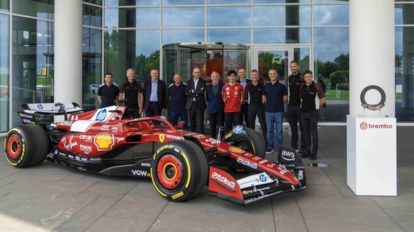 Ferrari celebra i 50 anni di Brembo nel motorsport