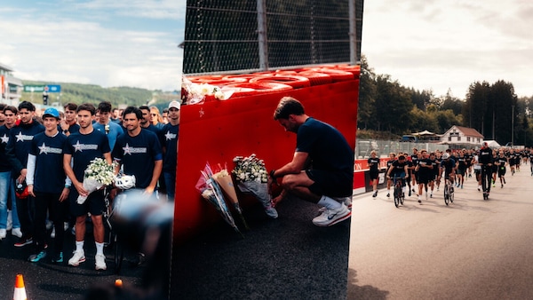 Spa, il ricordo di Hubert e van ’t Hoff: i piloti uniti nel tributo