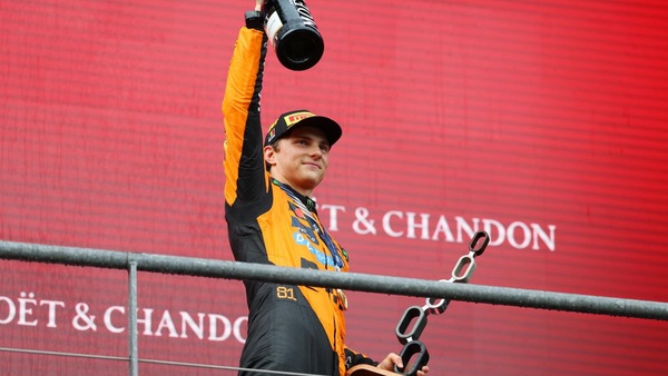 Piastri: "La ripartenza l'occasione migliore per vincere e l'ho sfruttata"