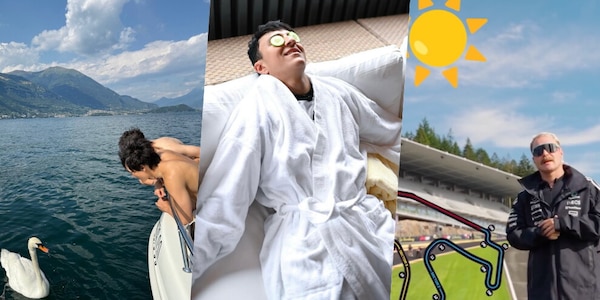 Spa tra pioggia, post e piloti: il meglio del weekend sui social