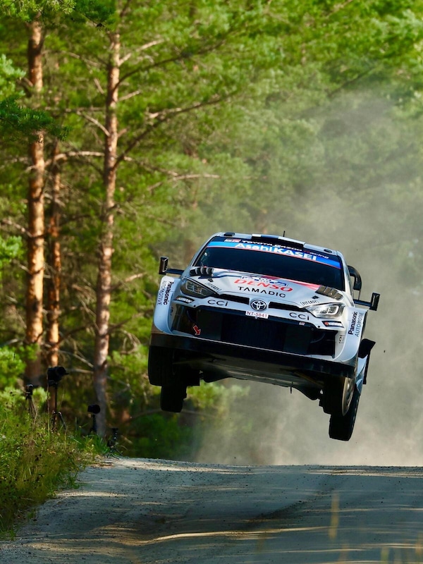 Katsuta il più veloce nello shakedown in Finlandia