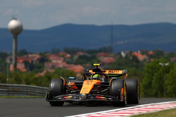 GP Ungheria, FP1: 1-2 McLaren, Leclerc primo inseguitore