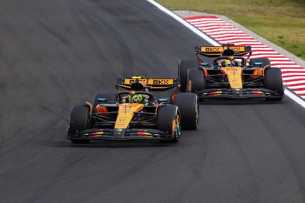 Gp Ungheria, di nuovo doppietta McLaren con Norris in testa. Gara amara per Leclerc in quarta