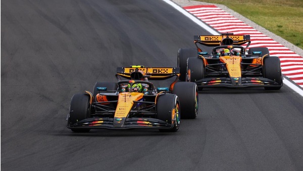 Gp Ungheria, di nuovo doppietta McLaren con Norris in testa. Gara amara per Leclerc in quarta