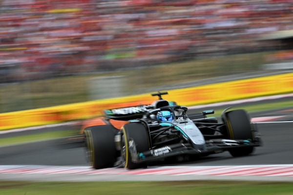 Gp Ungheria, Russell: "È stata una battaglia al limite con Charles"