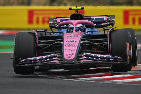 Test Pirelli, incidente per Colapinto: pilota ok, Alpine danneggiata