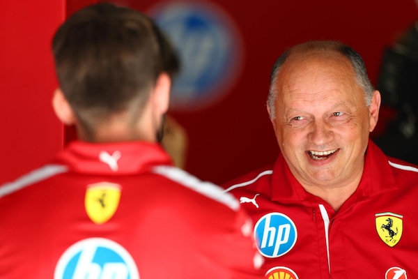 Ferrari, Fred Vasseur sul rinnovo: "La F1 è il luogo migliore dove imparare l'umiltà"