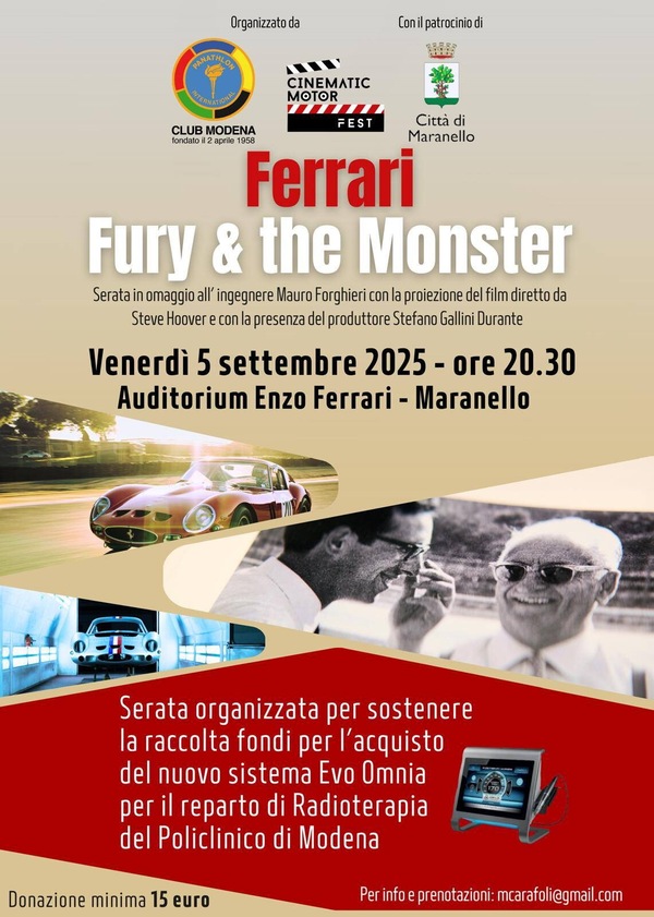 Maranello celebra Mauro Forghieri e la leggenda Ferrari con un evento speciale