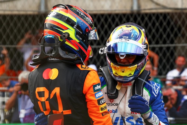 GP Olanda: vince Piastri, doppio KO Ferrari. Super Hadjar a podio