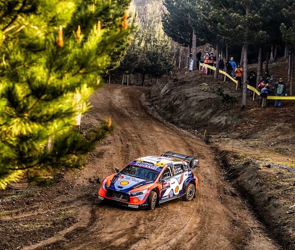 WRC, Rally del Cile al via