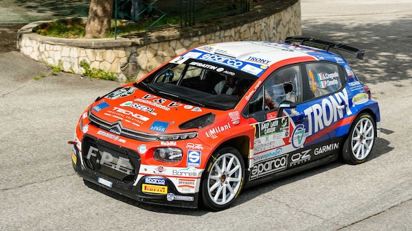 Vittoria di rimonta per Crugnola al Rally del Lazio