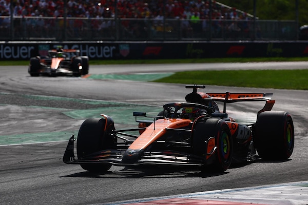 McLaren a Imola: test con Pato O'Ward e Will Stevens