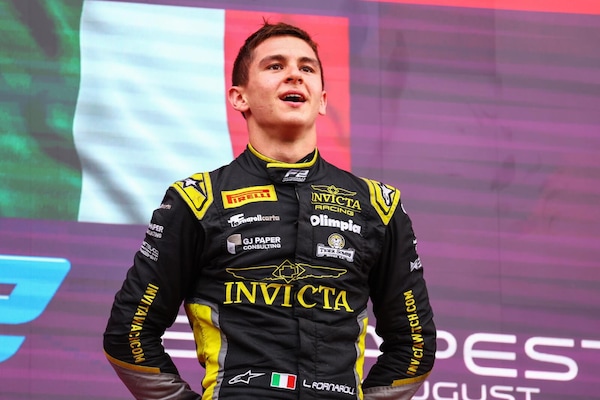 Fornaroli verso la Formula 1: futuro aperto e presente da leader