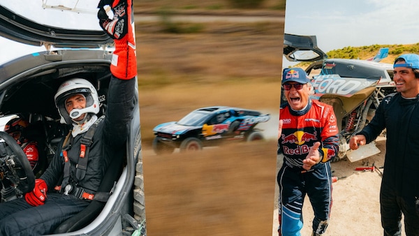 Carlos Sainz prova la Dakar: "Mi ci vedo un giorno"