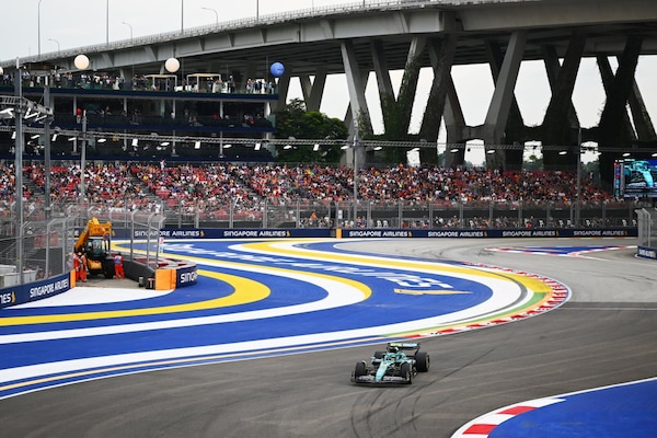 GP Singapore, FP1: Alonso al top, poi Leclerc, Verstappen ed Hamilton