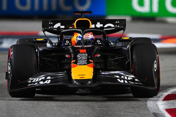 Red Bull e la soft al via del GP Singapore: una scelta che rivela la voglia di osare