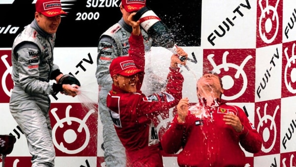 GP Giappone, 8 ottobre 2000: gocce di memoria