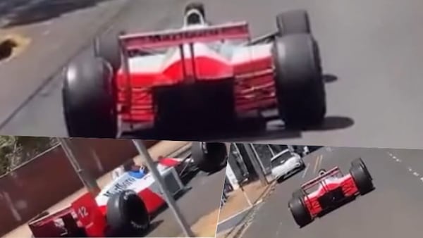 Brasile: ripreso un uomo al volante della (falsa) McLaren di Senna