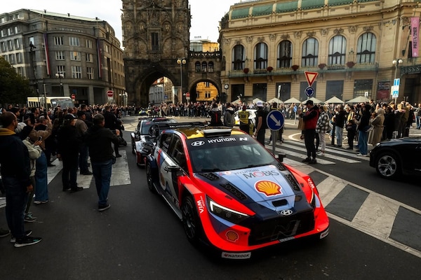 WRC, il Central European Rally al via