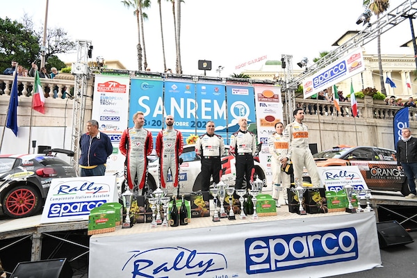 Una mano che vale la partita al Rally di Sanremo