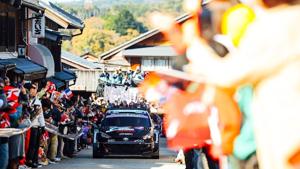 Rally del Giappone al via