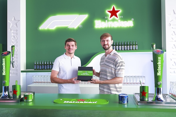 Heineken e Formula 1 offrono un'esperienza unica ai fan