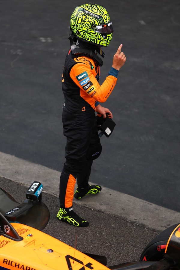 Norris e Antonelli fanno il bis, Leclerc terzo