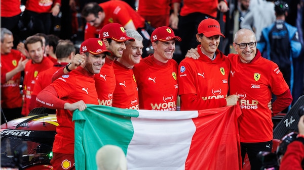 Ferrari, le foto del trionfo in Bahrain