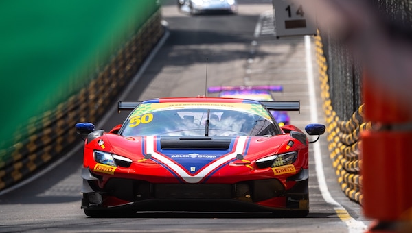 Fuoco in pole a Macao, due Ferrari 296 GT3 davanti nel GT World Cup