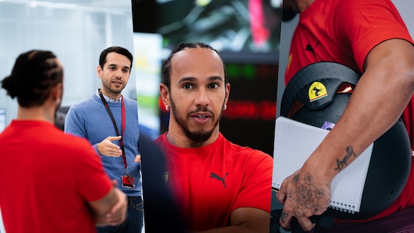 Hamilton a Maranello per chiudere la stagione nel modo giusto