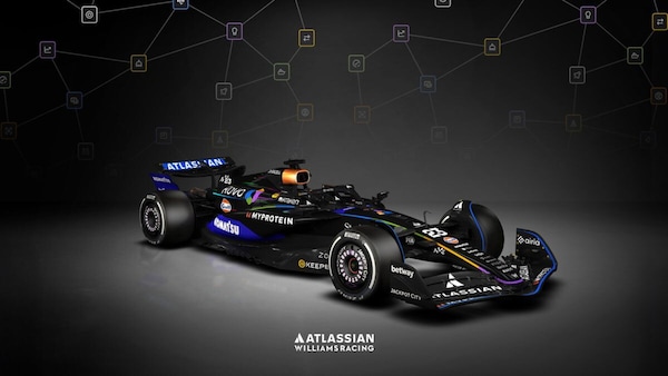 Williams, a Las Vegas con la livrea dell'intelligenza artificiale