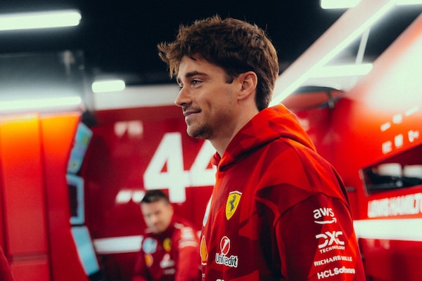 Leclerc: "Come Elkann voglio il meglio per la Ferrari, stagione molto difficile"
