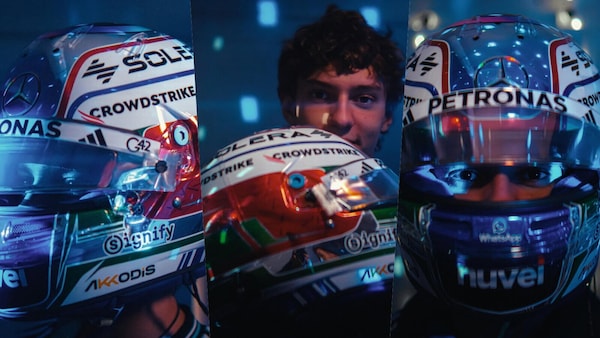 Per la sua prima Las Vegas, Antonelli sceglie un casco dedicato