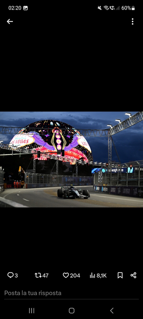 GP Las Vegas, FP3: Russell su Verstappen, ma tutto da scrivere