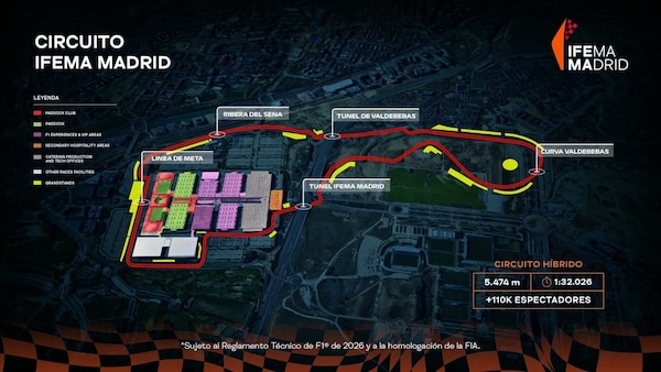 Madrid ostenta fiducia: il circuito sarà pronto