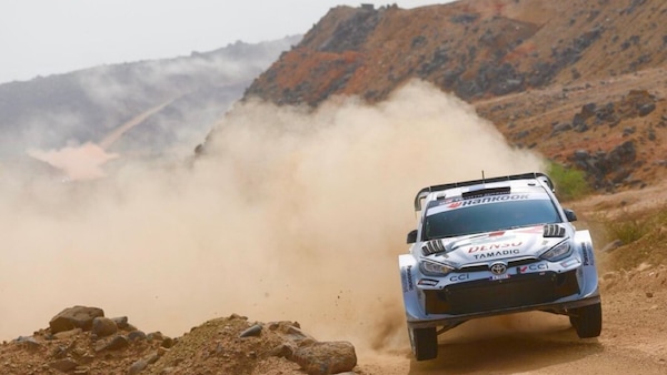 Rovanpera il più veloce nello shakedown in Arabia Saudita