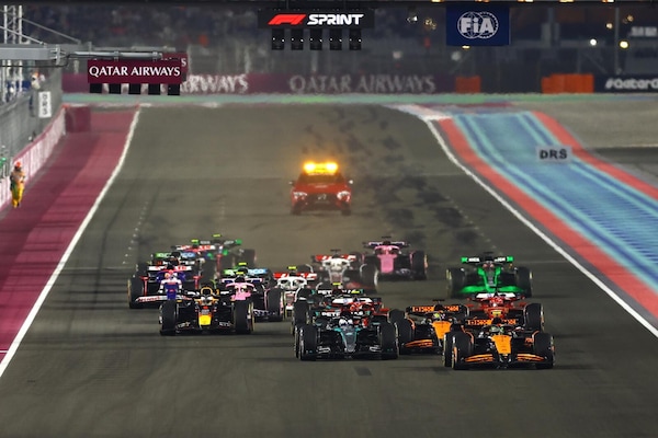 La griglia di partenza della Sprint Race in Qatar: Piastri in pole, Norris terzo