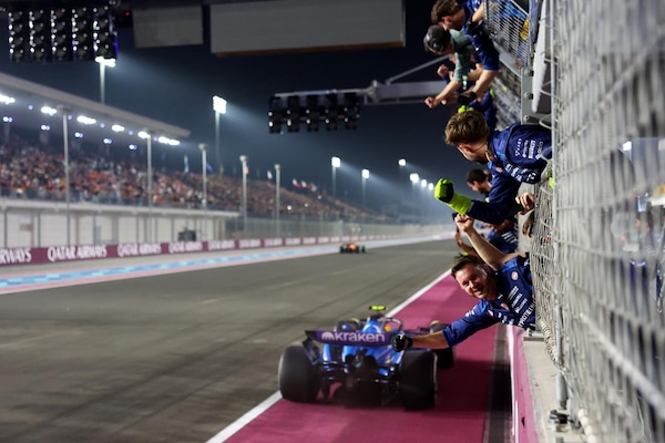 Williams a quota due podi: esplode la festa in Qatar