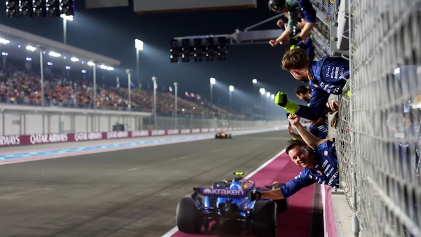 Williams a quota due podi: esplode la festa in Qatar