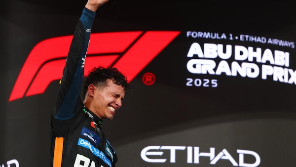 Norris, urlo e pianto di gioia: "È il coronamento di un lungo percorso con McLaren"