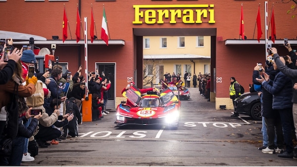 Ferrari, Maranello in festa con i campioni del WEC
