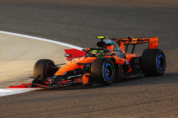 Test Sakhir-1, prima giornata: comanda Norris, intoppo per Mercedes