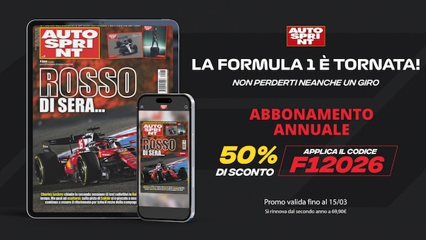 Riparte la Formula 1: Abbonamento digitale ad Autosprint per un anno con il  50% di Sconto!