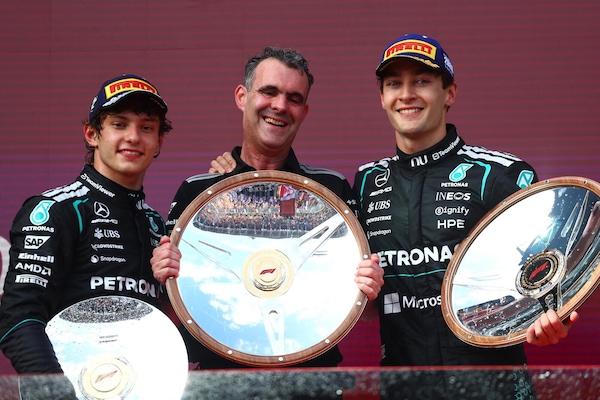 GP Australia, Mercedes: che anno è? Hywel Thomas sul podio è il simbolo della PU