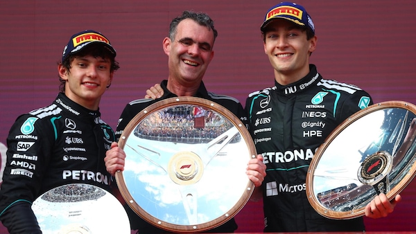 GP Australia, Mercedes: che anno è? Hywel Thomas sul podio è il simbolo della PU