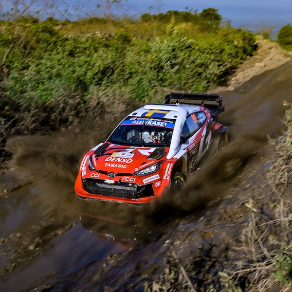Oliver Solberg primo leader al Safari
