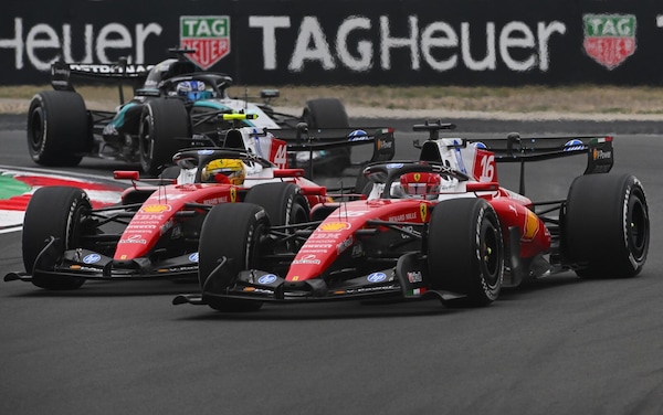 Leclerc: "Lewis oggi è stato più veloce di me"